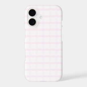 Pastel Pink And Rose Quartz Pink Gingham Pattern