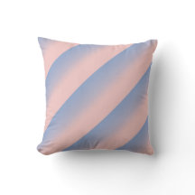 Pastel Pink and Sky Blue striped ombre