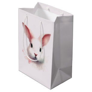 Pastel Pink Bunny Gift Bag