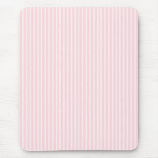 Pastel Pink Candy Stripes. Mouse Mat