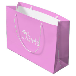 Pastel Pink Colour Baby Shower Gift Bag