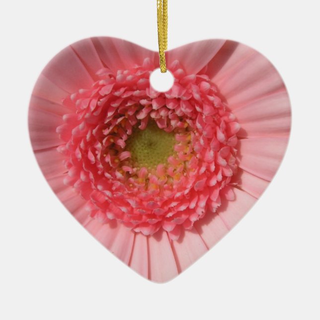 Pastel Pink Daisy  Ornament (Front)
