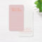 Pastel Pink Earrings Jewelry Display Card