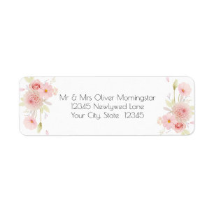 Pastel  Pink  Floral Bouquet