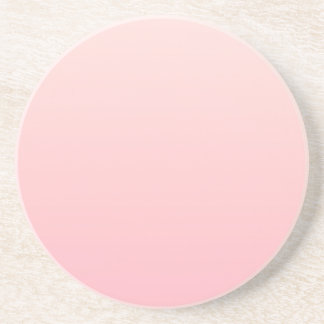Pastel Pink Gradient Background Coaster