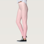 Pastel Pink Gradient Background Leggings<br><div class="desc">Pastel pink colour gradient background.</div>