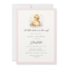 Pastel Pink Little Duck Baby Shower