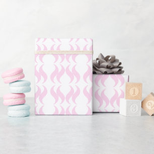 Pastel Pink Minimal Simple Clean Wrapping Paper