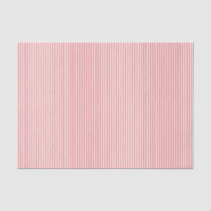 Pastel Pink Pinstripes Tissue Paper