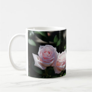 Pastel Pink Roses Coffee Mug
