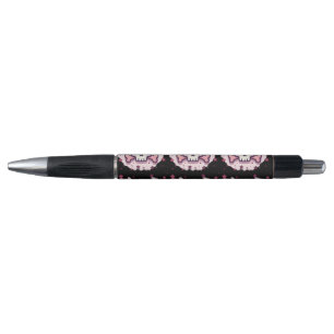 Pastel Pink Skull and Crossbones