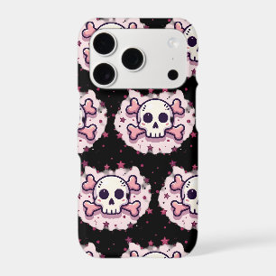 Pastel Pink Skull and Crossbones
