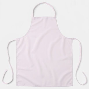 Pastel Pink Solid Colour Apron