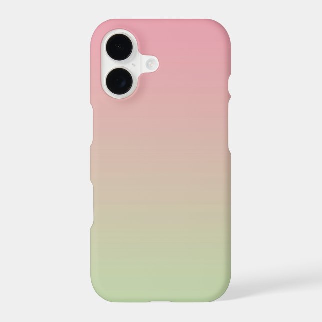 Pastel Pink to Sage Green Ombre Gradient (Back)