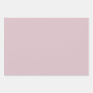  Pastel Pink  Wrapping Paper Sheet