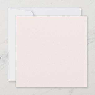 Pastel Pinkish Champagne Solid Colour Card