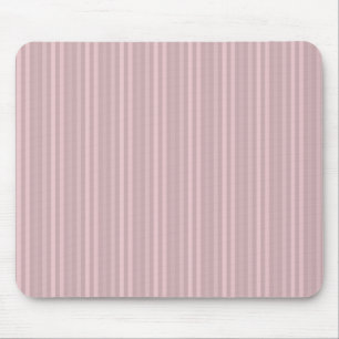 Pastel Pinks Vertical Stripes Mouse Mat