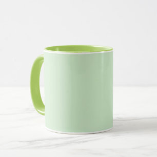 Pastel Pistachio Solid Colour   Classic   Elegant Mug