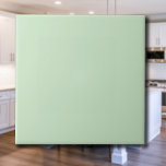 Pastel Pistachio Solid Colour | Classic | Elegant Tile<br><div class="desc">Pastel Pistachio Solid Colour | Classic | Elegant | Trendy | Stylish | Gift</div>