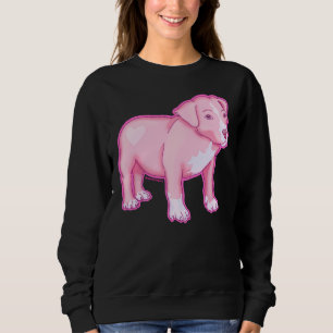 Pastel Pitbull Pink Sweatshirt