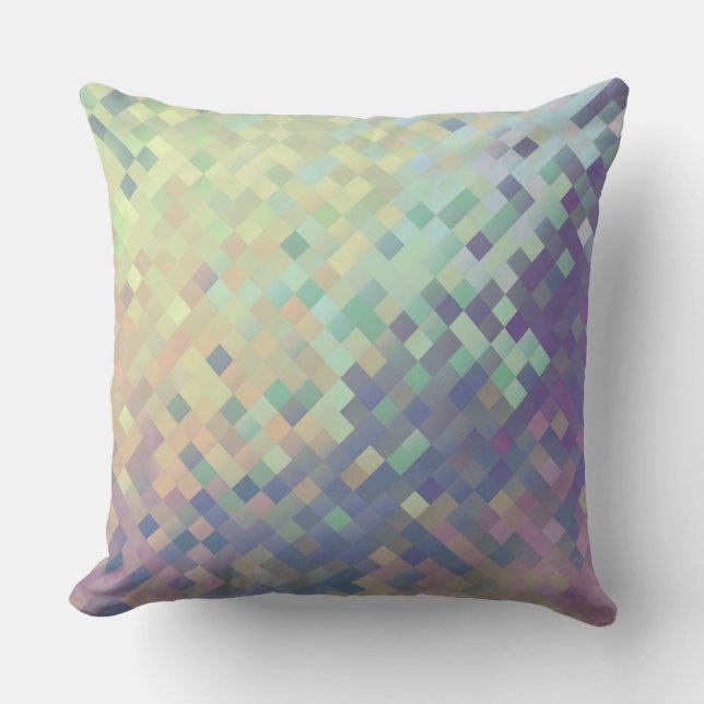 Pastel Pixel Cushion (Front)