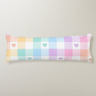 Pastel Plaid Body Cushion