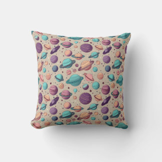 Pastel Planets Cushion
