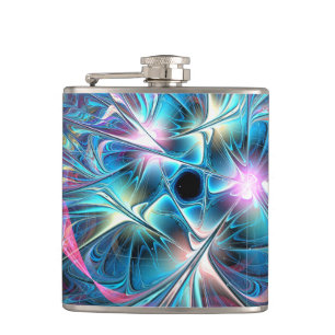 Pastel Plastic Hip Flask