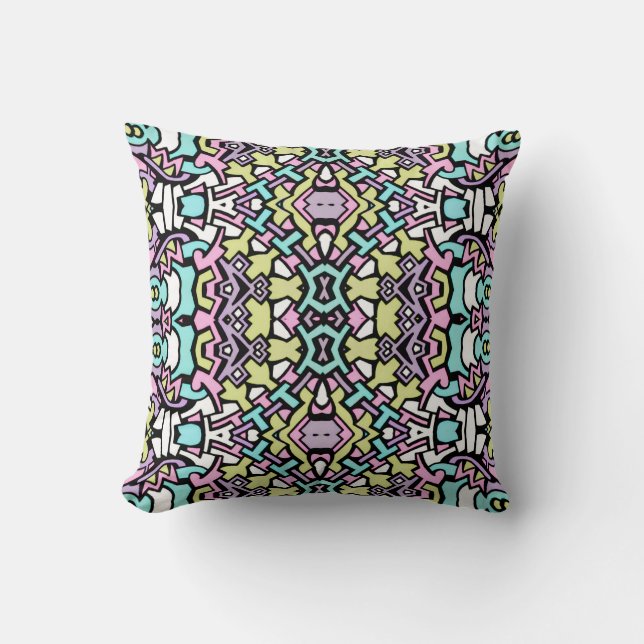 Pastel Pop Art pillows (Front)