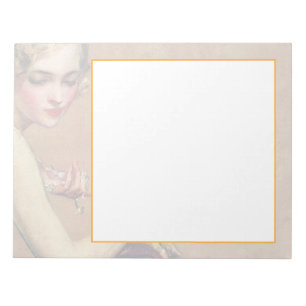 Pastel Portrait Notepad