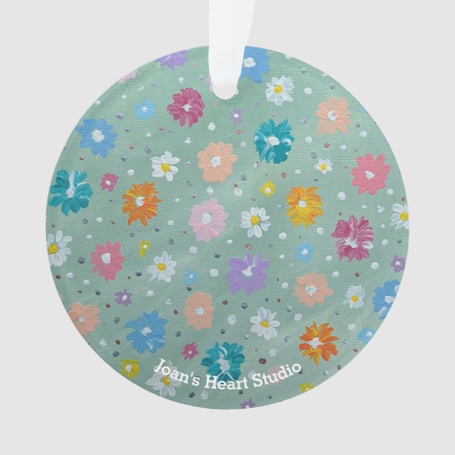 Pastel Posie Ornaments (Front)