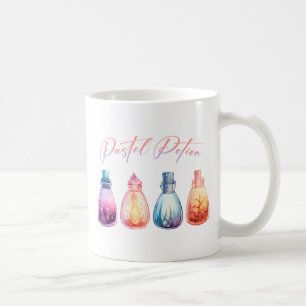 Pastel Potion – Cute and Elegant Witch Potion Coffee Mug