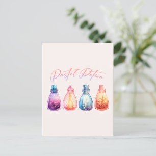 Pastel Potion Postcard