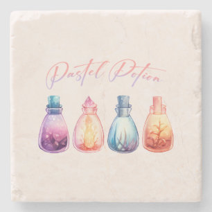 Pastel Potion Stone Coaster