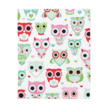 pastel powder colour owl background