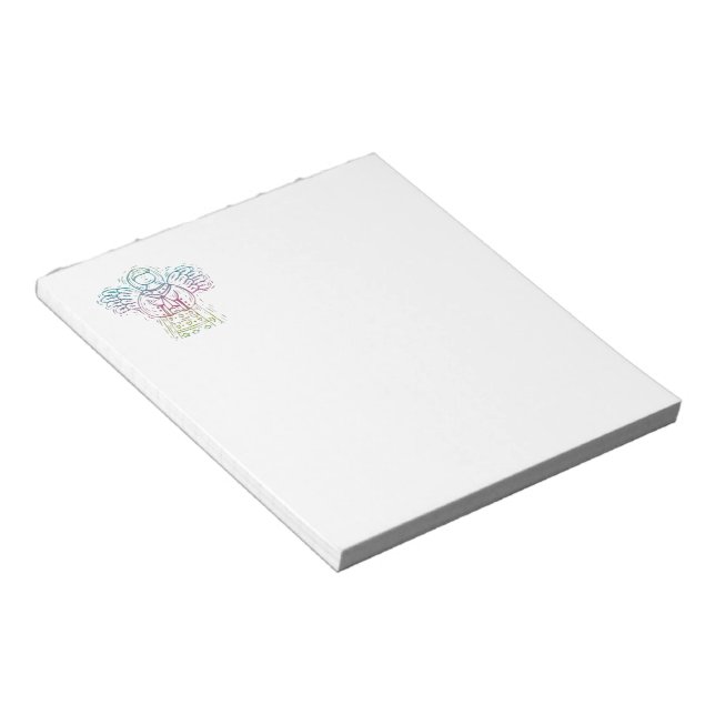 Pastel Praying Angel Notepad (Angled)