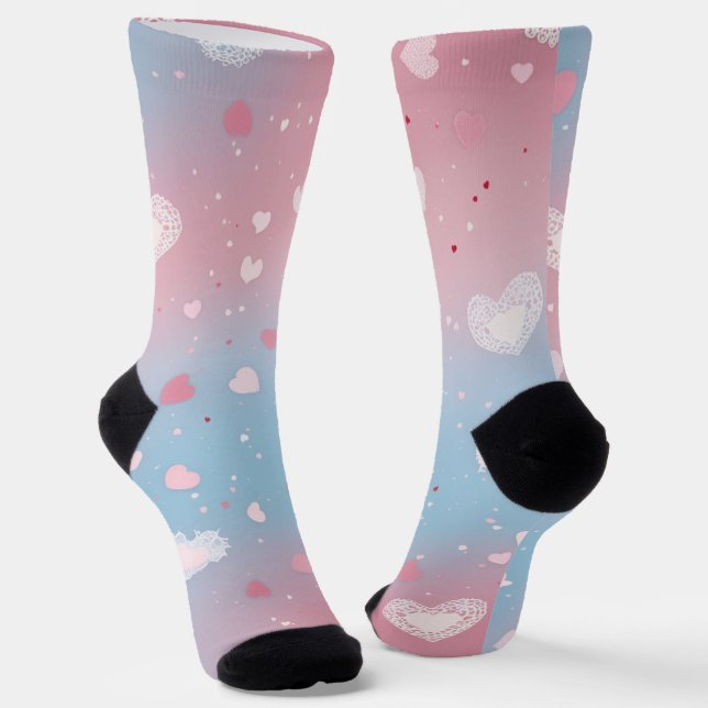 Pastel Promise Socks (Angled)