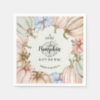 Pastel Pumpkins Gender Neutral Baby Shower