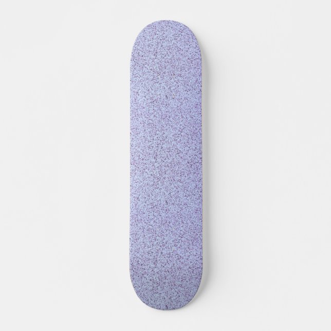 Pastel Purple Concrete Texture Skateboard (Front)