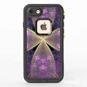 Pastel Purple Floral Cross of Christ