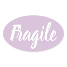 Pastel purple fragile trendy modern business