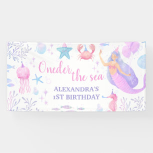 Pastel Purple Mermaid Oneder The Sea Girl 1st Banner
