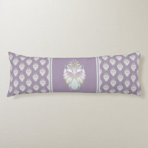 Pastel Purple Oracle Owl Body Cushion