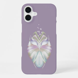 Pastel Purple Oracle Owl iPhone 16 Plus Case