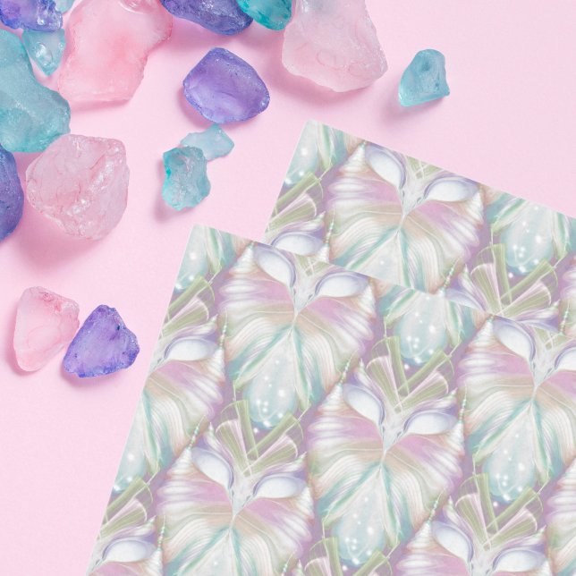 Pastel Purple Oracle Owl Pattern Tissue Paper (Creator Uploaded)
