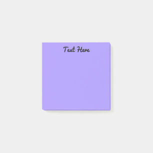 Pastel Purple Post-it Notes