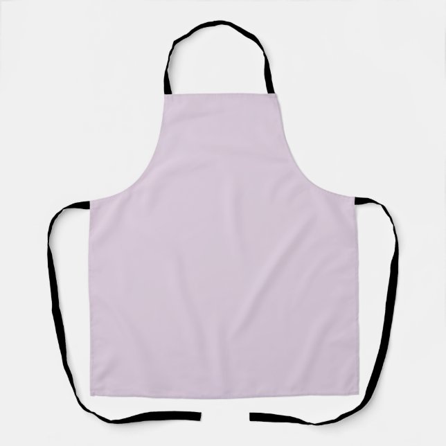 Pastel Purple Solid Colour Pairs Lilac Lane 1002-4 Apron (Front)