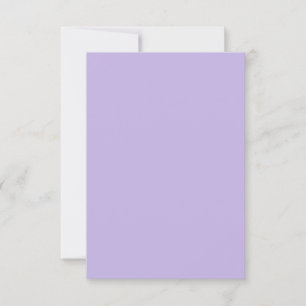 Pastel Purple Wedding Invitation