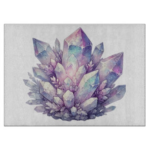 Pastel Quartz Cluster Cutting Board