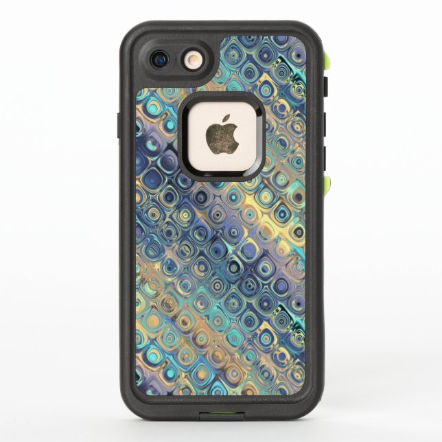 Pastel Rain Storm LifeProof iPhone Case (Back)